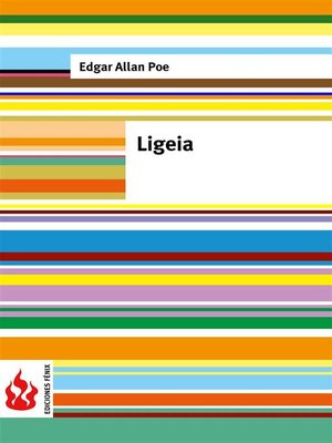 cover image of Ligeia (low cost). Edición limitada